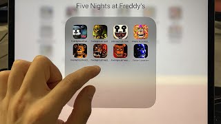 All FNaF Mobile: Five Nights at Freddy's Help Wanted,FNaF 3,Ultimate Custom Night,Pizzeria Simulator