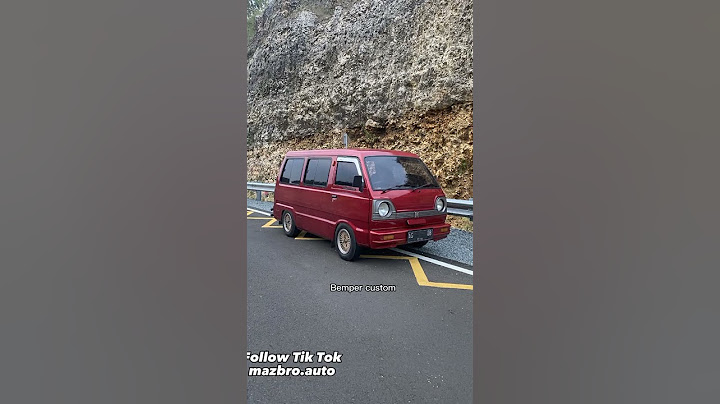 modifikasi mobil suzuki carry bagong 1986 merah #modifikasimobil #suzuki #suzukicarry #bagong