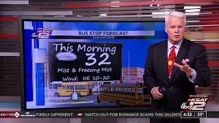 WATCH: Meteorologist Mike Osterhage gives his early weather forecast screenshot 1