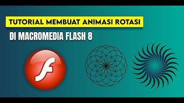 Tutorial Cepat Membuat Animasi Berputar pada Macromedia Flash 8 bagi pemula ❗️❗️