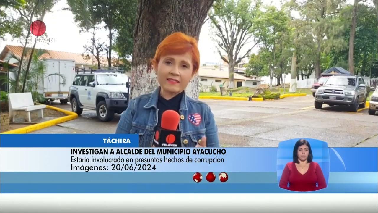 Detienen en Táchira al alcalde Yonnhy Liscano El Noticiero emisión
