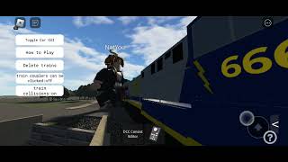 CSX 666 ( Devil Unit ) got chase by CSX 911