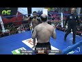 Muay Thai Knee to body KO: Djalma Borges VS Tiago Nunes NC Fights Cris Cyborg Curitiba Brazil