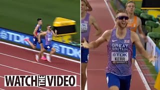 Brit Josh Kerr smashes Mo Farah’s two-mile world record just hours after being ‘spotted on metro to