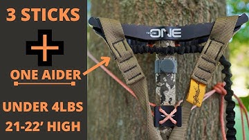 Tethrd One Sticks and Backwoods Mobile Gear GC-ONE 3 Step Movable Aider Full Review