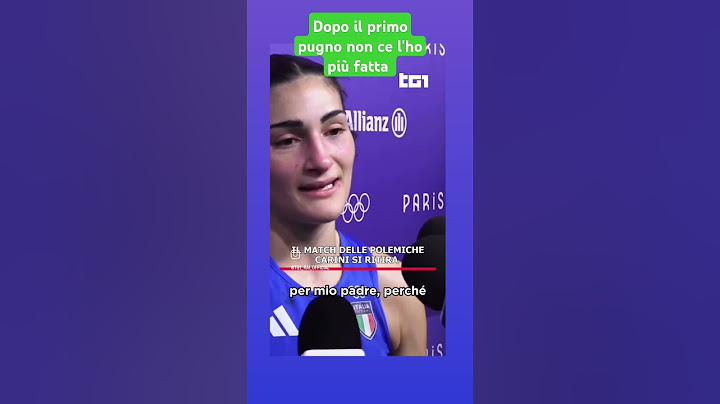 le dichiarazioni di Angela Carini dopo il ritiro alle olimpiadi contro Imane Khelif (ritiro meloni)