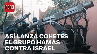 Guerra Israel - Hamás: Hamás muestran cómo disparan cohetes contra Israel - A Las Tres