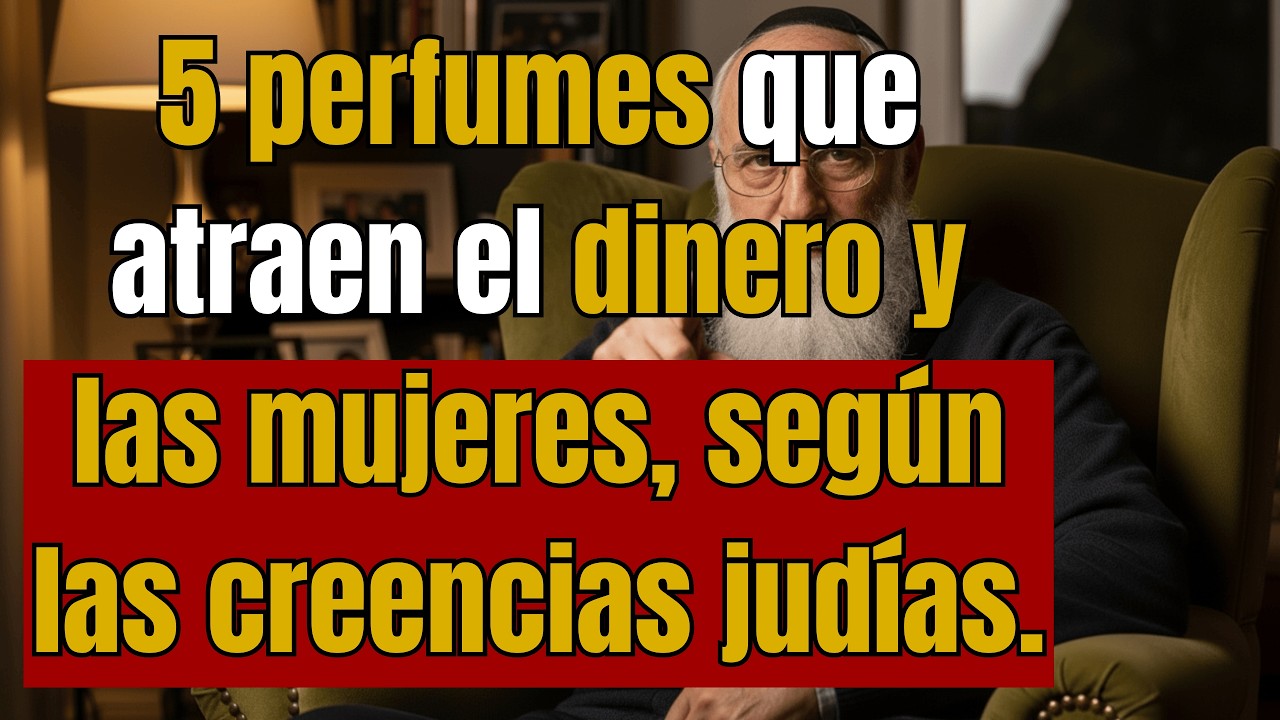 RABINO MILLONARIO: los 5 perfumes que atraen el dinero y las mujeres, ¡conócelos hoy!