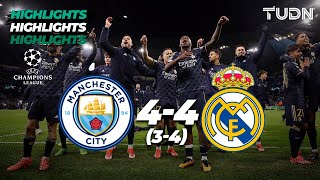 HIGHLIGHTS | Manchester City 1(3)(4)1 Real Madrid | UEFA Champions League 2023/24  4tos | TUDN