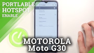 How to Enable Portable Hotspot in MOTOROLA Moto G30 – Share Mobile Data