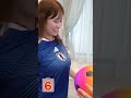桃園怜奈のリフティングチャレンジ！2回目の挑戦！#shorts