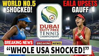 EUA INCRIVEIS Alexandra Eala x Coco Gauff brilham no Aberto de Tenis de Dubai