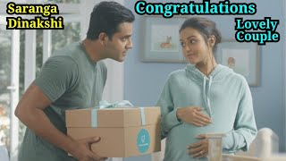 1st Pregnant Shoot Dinakshi Priyasad Mom-To-Be With Father-To-Be Saranga Dissasekara Congratulations