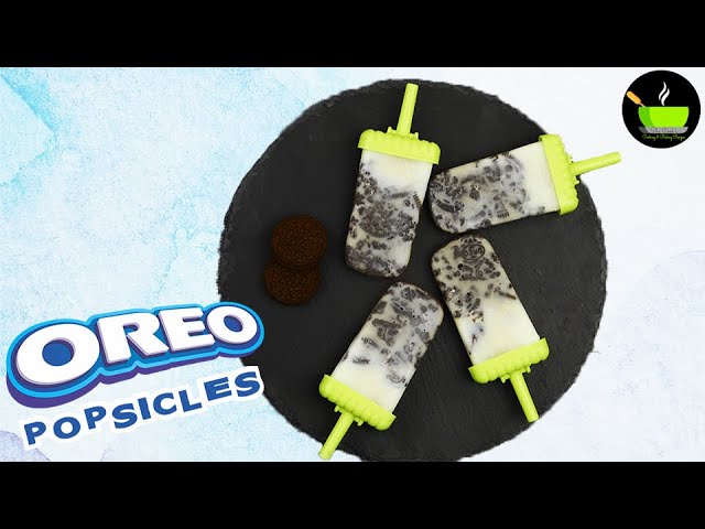 Oreo Popsicles Recipe | How To Make Oreo Popsicles | 3 - Ingredient Recipe | Oreo Recipes | Popsicle | She Cooks