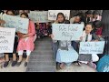 फॉरेस्ट्री कॉलेज बीएयू में तालाबंदी,भर्ती प्रक्रिया में वानिकी स्नातकों को वंचित करने पर जताया विरोध