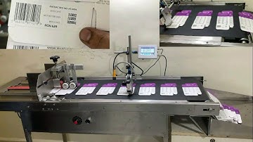 High speed friction feeder stacker | inkjet printer | carton printing machine | TIJ | Carton printer