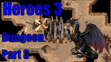 Heroes of Might & Magic 3: Random Map Free For All Dungeon Gameplay Part 3