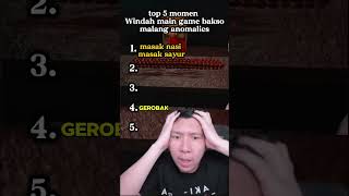 Momen Kocak Bakso Malang Anomalies Bang Windah clips windahbasudara robloxshorts