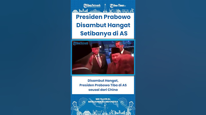 Disambut Hangat, Presiden Prabowo Tiba di AS seusai dari China
