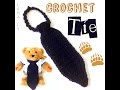 Crochet tie - كروشية كرفته للمبتدئين