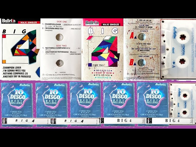 Bulletin Big 4 part 1 & 2 Plus Bulletin 10 Disco Best Sellers class=