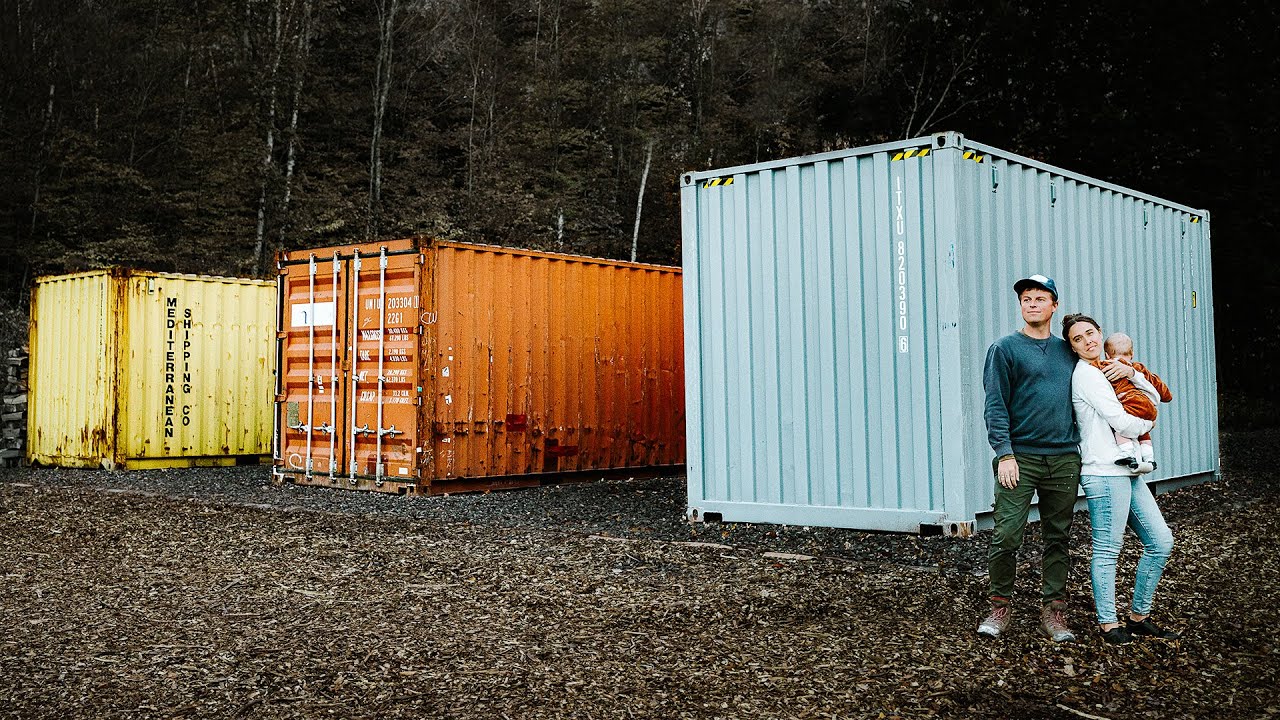 We Bought 3 Shipping Containers