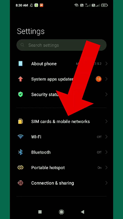 How to Enable Remember SIM preferences In Redmi 8 #shorts