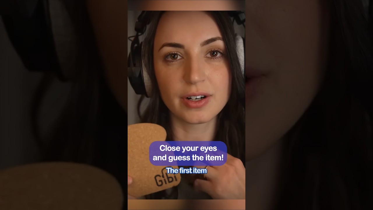 ASMR - Close your eyes and guess the item! #shorts