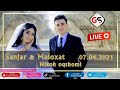 Sanjar va Maloxat Nikoh oqshomi 07.04.2021 | Tabassum to'yxonasi | LIVE