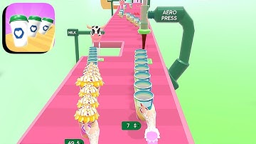 COFFEE STACK GAMEPLAY | ALL LEVELS 61-62