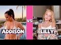 Addison Rae Vs Lilly Ketchman TikTok Dance Battle