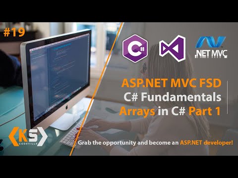 Arrays in C# Part 1 | Asp.net mvc full stack development tutorial in Hindi | C# Programming |Part 19