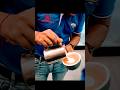 How to do cappuccino with heart ❤️ 😳😳🤯🤯😱😱😱😱 #coffee #latteart #youtubeshorts #shorts #art