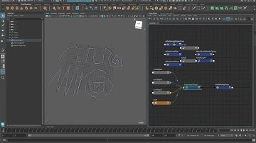 #bifrost #Maya Bifrost strands to curves maya
