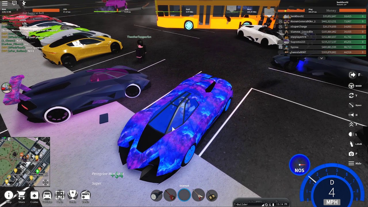 Richest Server In Vehicle Simulator First Half Roblox Vehicle Simulator Youtube - roblox vehicle simulator private server