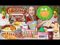 5,700 CALORIE ALL THINGS CHRISTMAS CHEATDAY | DONUTS, CHOCOLATE, PASTRIES, CANDY + MUCH MORE!