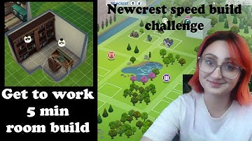 Sims Speed Build: Twin Oracle Point PT 2 | Get to work pack