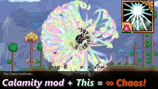 Terraria Calamity mod + ∞ MORE Bullet hell = Chaos Severalfolded!