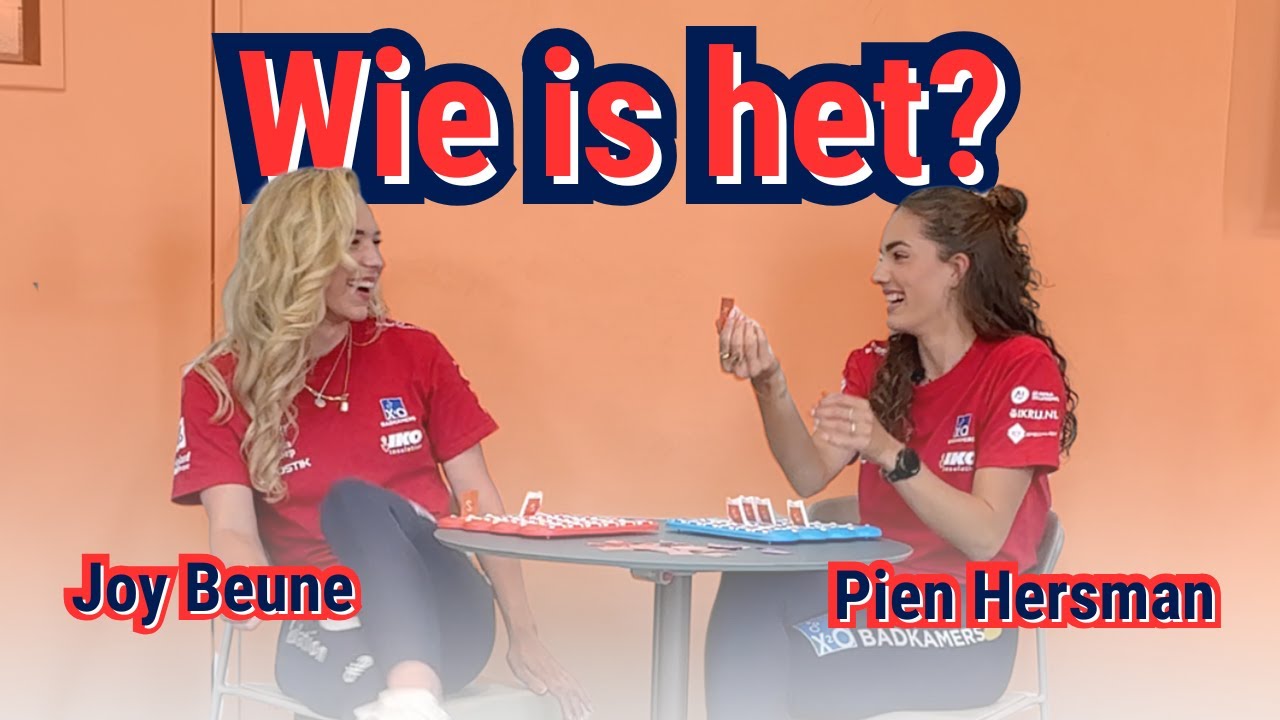 Wie is het? Schaatsers editie | met Joy Beune & Pien Hersman