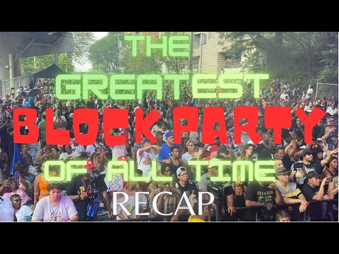 I Witnessed "The Greatest Block Party Of All Time"