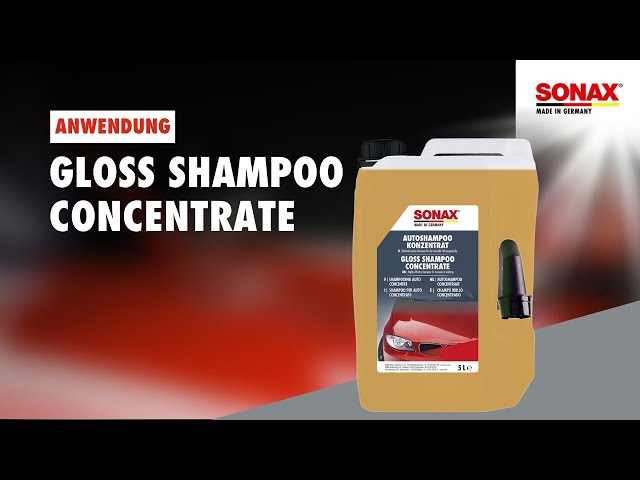 Parasit job Manifold How to use SONAX PROFILINE Gloss Shampoo Concentrate - YouTube