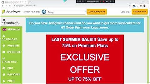 Tutorial Pembuatan Aplikasi Berbasis Android via AppsGeyser | Azwar Anas
