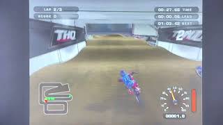 MX Unleashed - THQ World Supercross GP 125cc Series Race 2 Final Try(PS2 HD) screenshot 5
