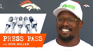 Von Miller on facing the Raiders: ‘We just got to win’