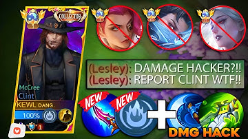 NEW CLINT PERFECT ONE SHOT BUILD AND EMBLEM!!🔥 (you must try) CLINT BEST BUILD 2025 - MLBB