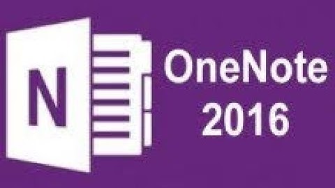 OneNote 2016 Tutorial