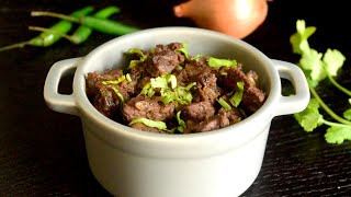 Venison Steaks Indian style | Venison Dry Roast in Indian Style | Venison Fry