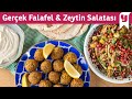 “Gerçek” Falafel Nasıl Yapılır? ✅ Yanına Zeytin Salatası, Tahin Sosu ve Lavaş Yapımını da Anlattık!