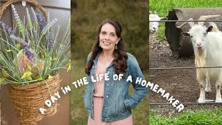 A Day in the Life of a Homemaker I Winter Homemaking on the Farm