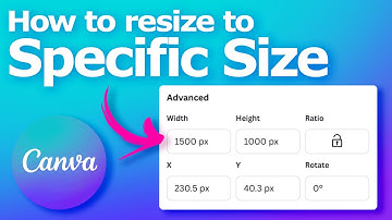 How to resize image to specific size in Canva